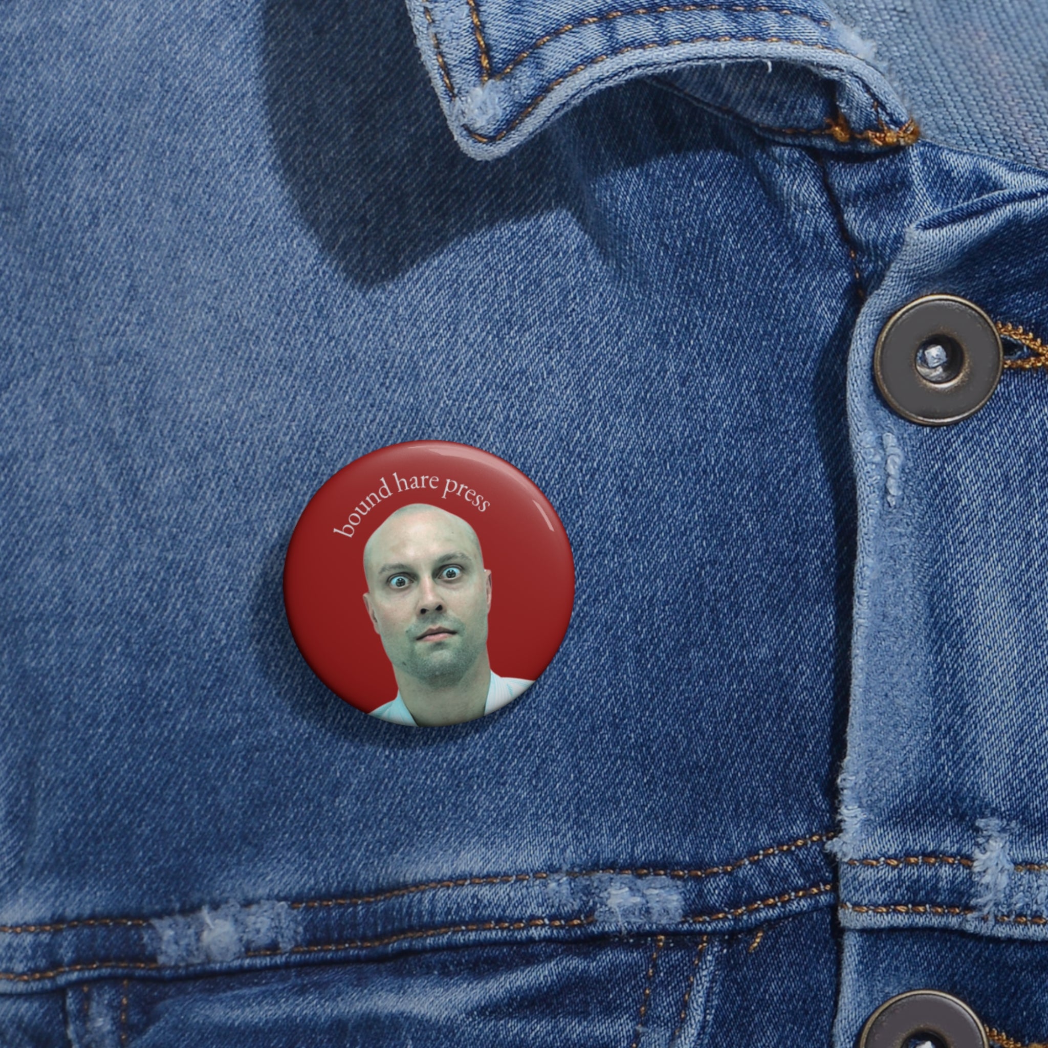 "The Joe" Pin - Red