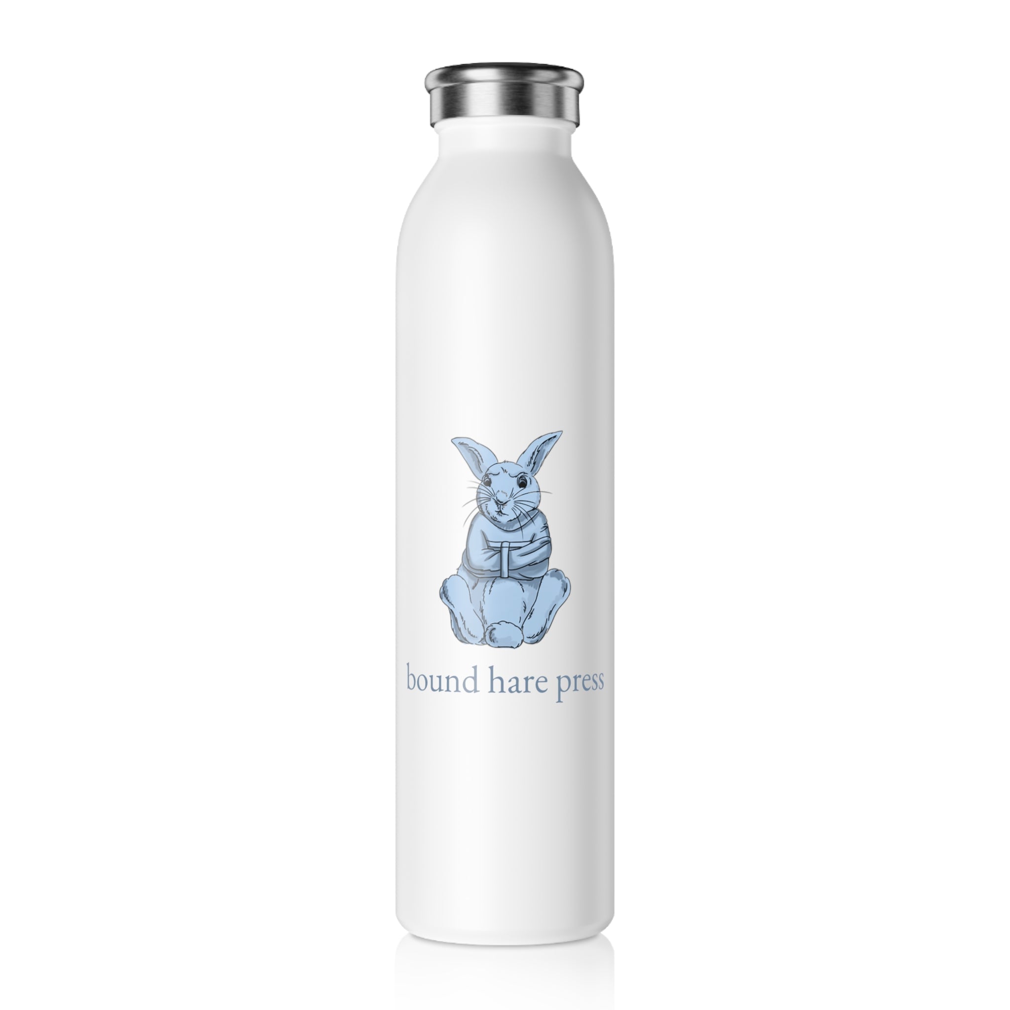 Bound Hare Press Slim Water Bottle